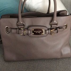 Authentic Michael Kors leather handbag